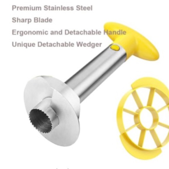 Stainless Steel Fruit Pineapple Peeler Corer Slicer Cutter - Picture 2 of 6